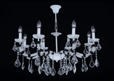 Asfour Chandelier 21/3057/8 Electrostatic White Pend